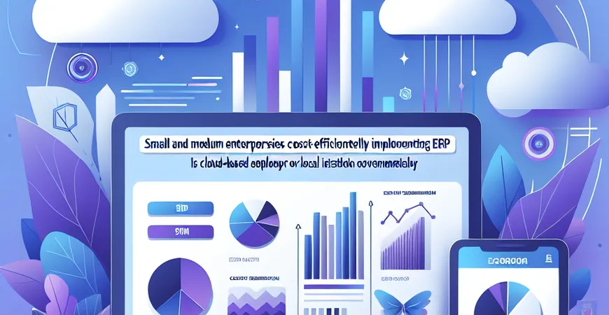 中小企业低成本上 ERP：云端部署还是本地安装更省钱？